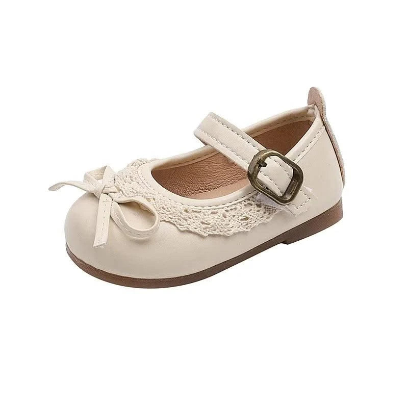 Soft Leather Flat Shoes For Toddlers and Children | Spring Autumn | Princess Casual Walking Shoes | Kids Girls Fashion