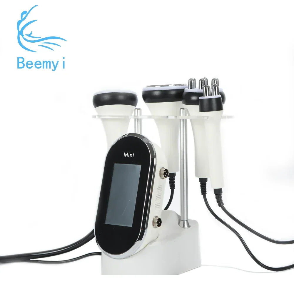 4-in-1 40K Cavitation RF Machine | Body Slimming/Fat Burn/Facial Lifting | Vacuum+RF Therapy for Weight Loss & Skin Shaping
