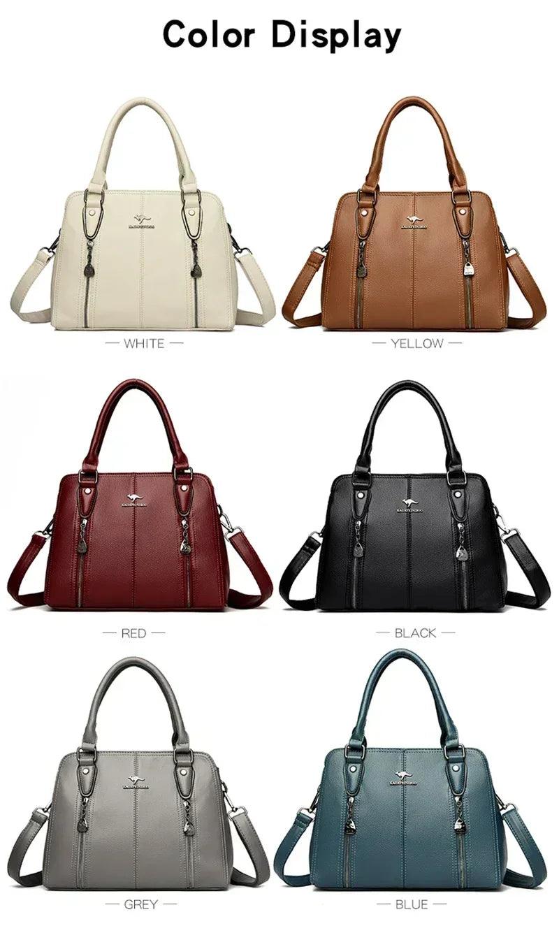 Luxury handbags woman bags designer big shoulder for women’s 2024 trendy large capacity ladies leather hand casual tote