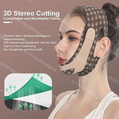 Women Face Slimming Bandage Face Lifting Belt V Line Shaper Cheek Chin Lift UP Strap Anti Wrinkle Band Beauty Facial Care Tools