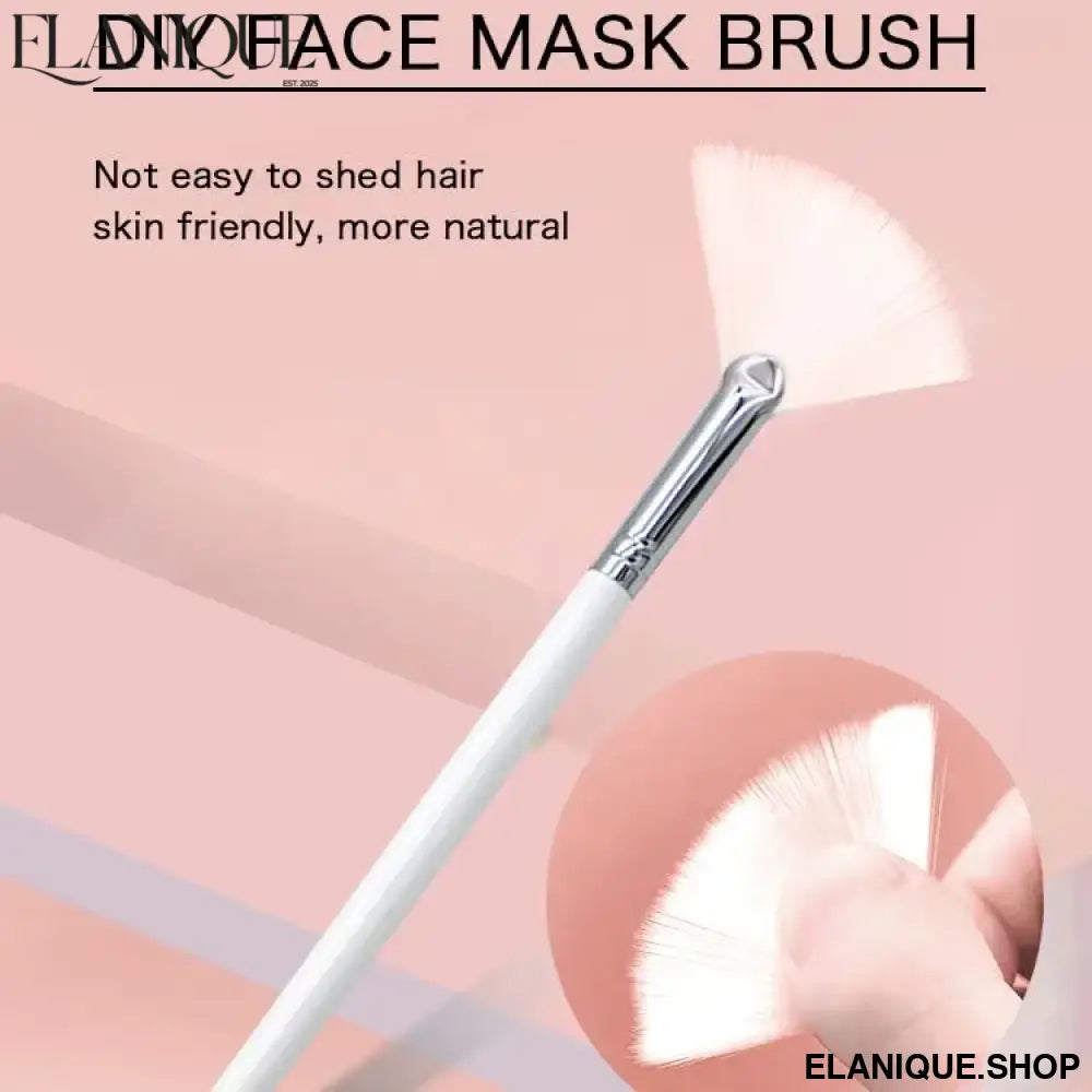 Fireflies DIY Face Mask Brush Set Soft Applicator Brushes Makeup Tools Includes Soft Fan Facial Brushes Acid Applicator Brush