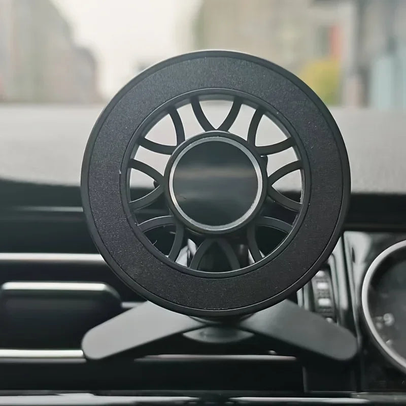 Magsafe Car Phone Holder, Strong Magnetism High-Quality Support for One-Handed Use Metal Hook Magnetic Car Phone Mount