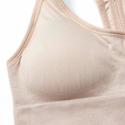 Women Top Wireless Bralette Push Up Seamless Cross Bra