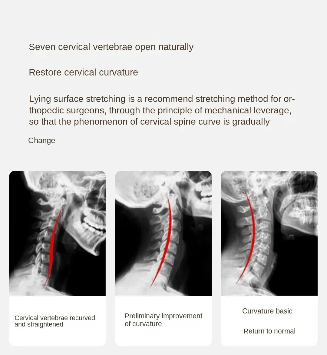 Multi Functional Smart Cervical Stretching Hot Compress Pillow for Neck Protection Kneading & Massage Pillow for Neck & Waist