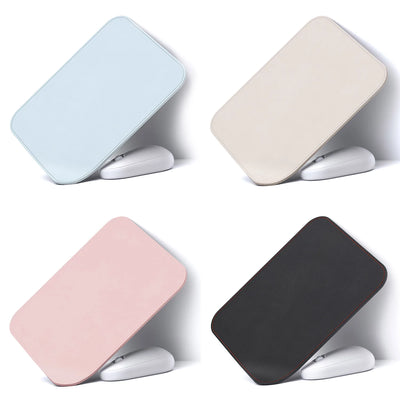 Small Leather mouse pad Non-Slip Gaming Desktop Pu Mouse Pad Waterproof Anti-Scratch Easy To Clean Mat For PC Laptop Desktop