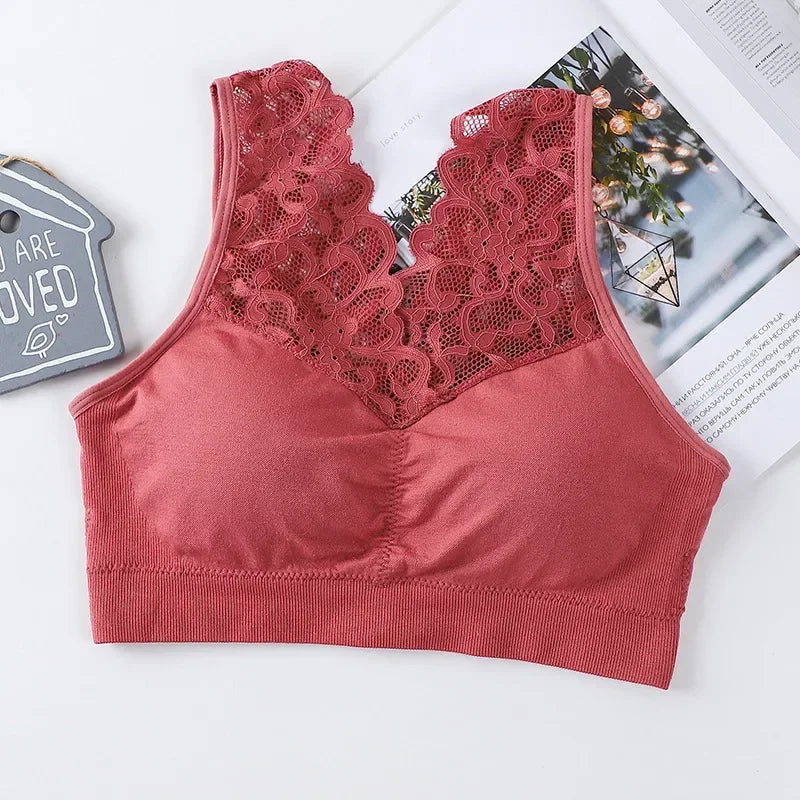 Women Bra Lace Wireless