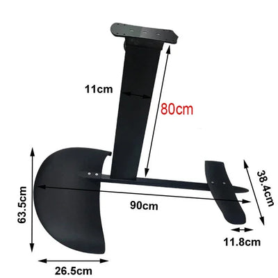 Wing Foil Hydrofoil Surfboard 60/70/80/90cm Wing Foil Hydrofoil 3K Carbon Wings Fuselage Mast Plate For SUP Wakeboard Foil