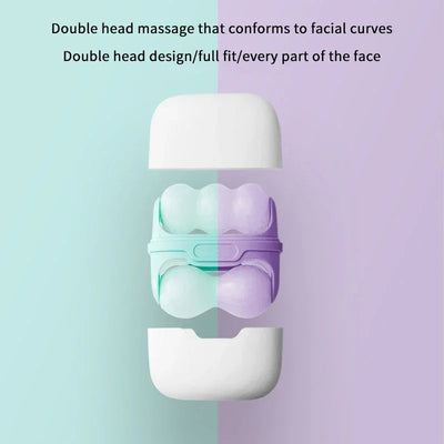 Double Head Ice Roller For Face Eye Puffiness Migraine Pain Relief And Minor Injury Facial Cold Therapy Massage Roller Skin Care