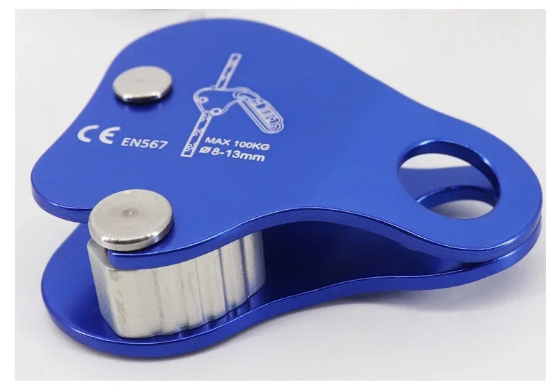 Outdoor Rock Climbing Grab Safety Equipment Rigging Grasp Rope Belay Devices Automatic Anti Fall Protective Gear Survival