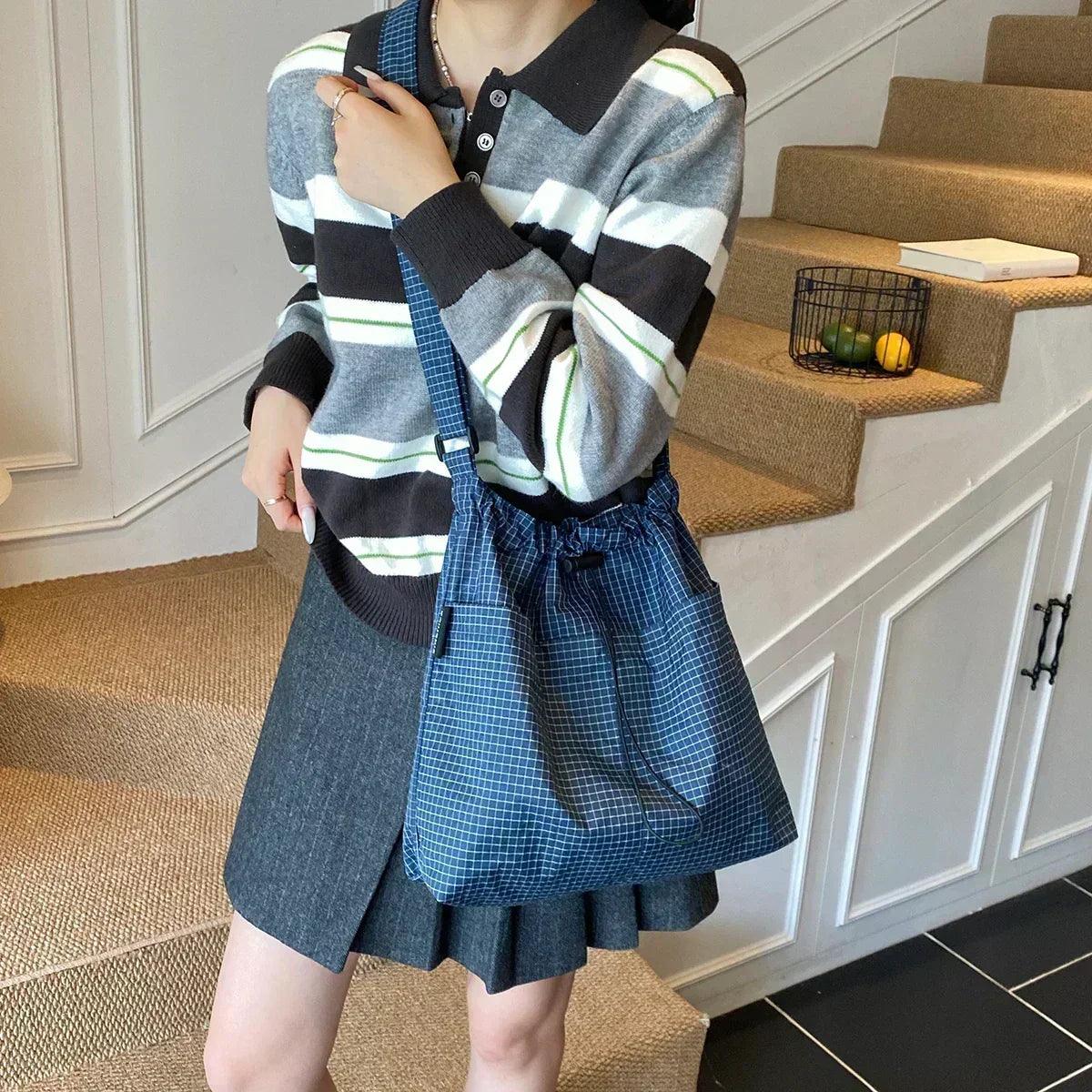 Handbags for women. Leisure big bag female 2025 new fashion cloth shoulder large capacity tote commuter messenger