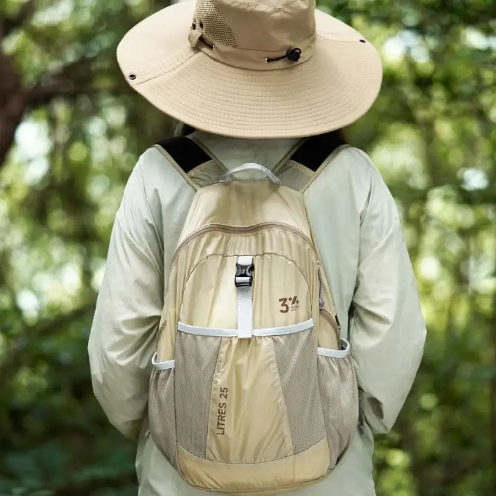 Adjustable Straps Foldable Backpack Mountaineering Bag Large Capacity Hiking Daypack Small Bag Waterproof Ultralight Backpack