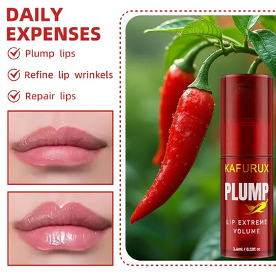 1PC Lip Plump Long Lasting Lip Oil Moisturizing Lip Gloss Serum Instant Volumising Essence Oil Repair Lip Fine Lines Increase El