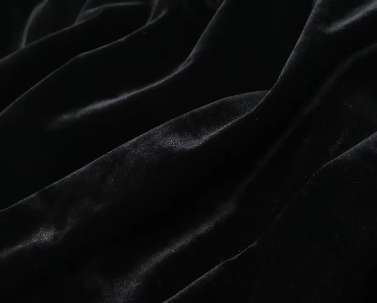 YENKYE Black Strapless Christmas Dress Sexy A Line Vintage Velvet Party Mini Dresses Elegant Women Dresses