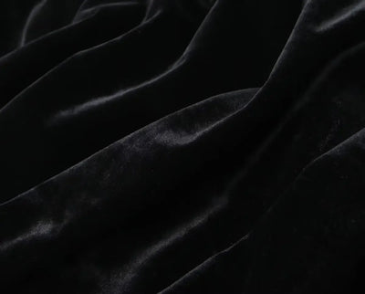 YENKYE Black Strapless Christmas Dress Sexy A Line Vintage Velvet Party Mini Dresses Elegant Women Dresses