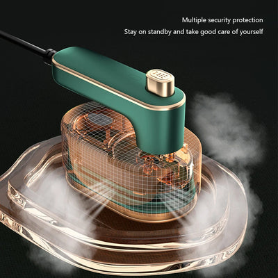 Handheld Ironing Machine Portable Household Small Mini Steam Iron Handheld Garment Ironing Machine Dry and Wet Hot Steam Clothes