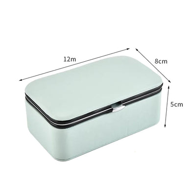 Portable Jewelry Box Travel Cases Organizers for Women Jewlery Necklace Ring Jewlery Organizer Storage Container for Traveling