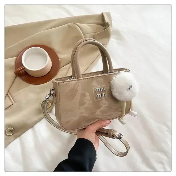 2025 new women’s luxury handbag designer small square purse fashion top handle crossbody bag elegant shoulder trendy