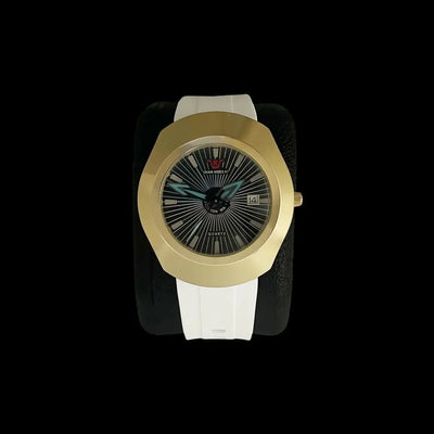 Premium High-End Fashion Quartz Men's Watch – Waterproof, Date Display, Comfortable Imported Rubber Strap