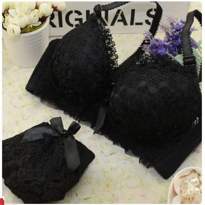 Women Wireless Sexy Bra Set