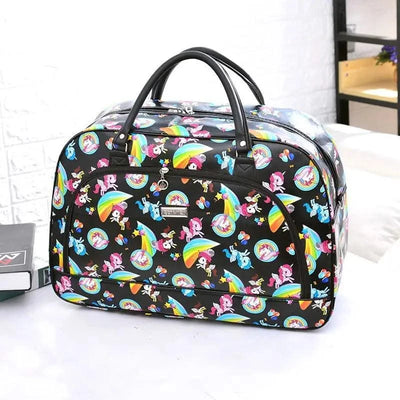 Fashion Cartoon Print Travel Bags for Women