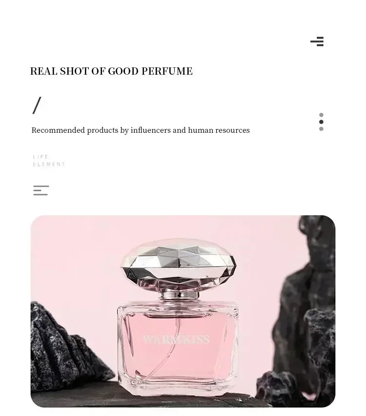 Luxury diamond women’s perfume spray flirting long-lasting fresh floral and fruity fragrance romantic attractive