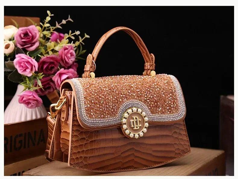 Stylish tote bags for ladies premium leather handbags with crossbody option famous designer inspired elegant look