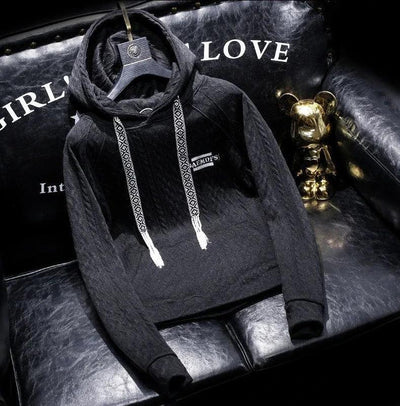 Sweatshirts for Man Cropped Hooded Men's Clothing Solid Green Hoodies Novelty and Cheap New in Loose Designer Streetwear Cotton