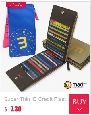 2023 Minimalist Slim Nylon Wallet For Men Women Slimline Ultra Thin Mini Small Male Female Zipper Coin Purse Compact Money Bag