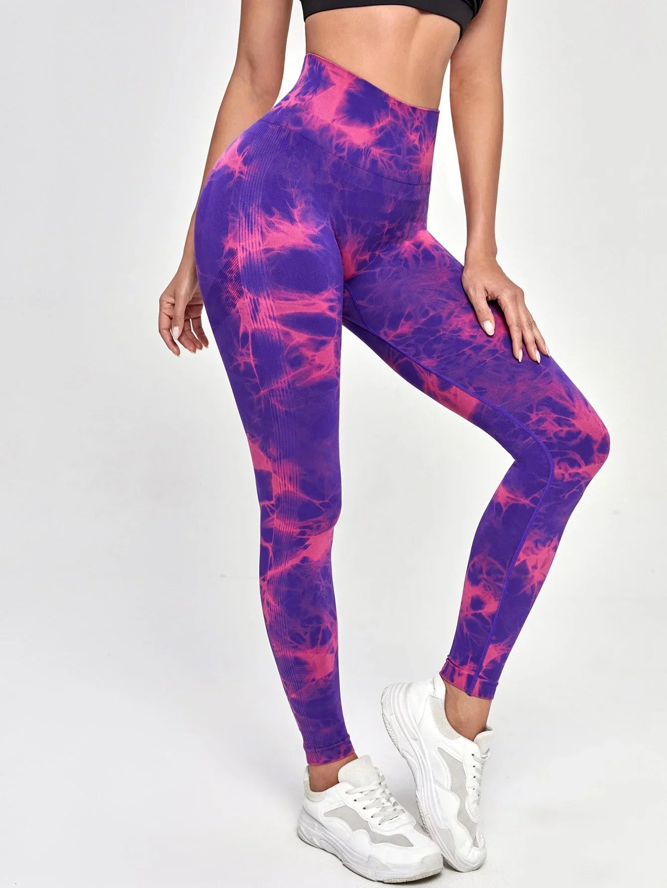 Tie Dye Yoga Sport Leggings For Women
