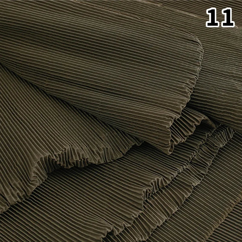 Wrinkled Texture Fabric Background Printmaking Material DIY Wedding Celebration Women Dress Suit Diy Sewing Material