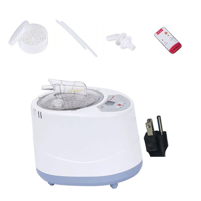 Portable Steam Sauna US Plug 3L Sauna Steamer Machine 9 Temperature Levels Home SPA for Fumigation Machine