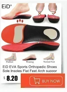 Kids children 3d orthopedic insoles arch support insole for ox-legs flat foot insoles orthotic pads correction health