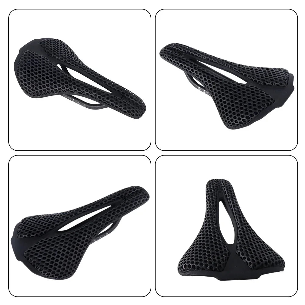Ultralight 3D Printed Bicycle Saddle 160g Comfortable Breathable MTB Road Mountain Bike Racing Saddles Cycling Seat Accessory