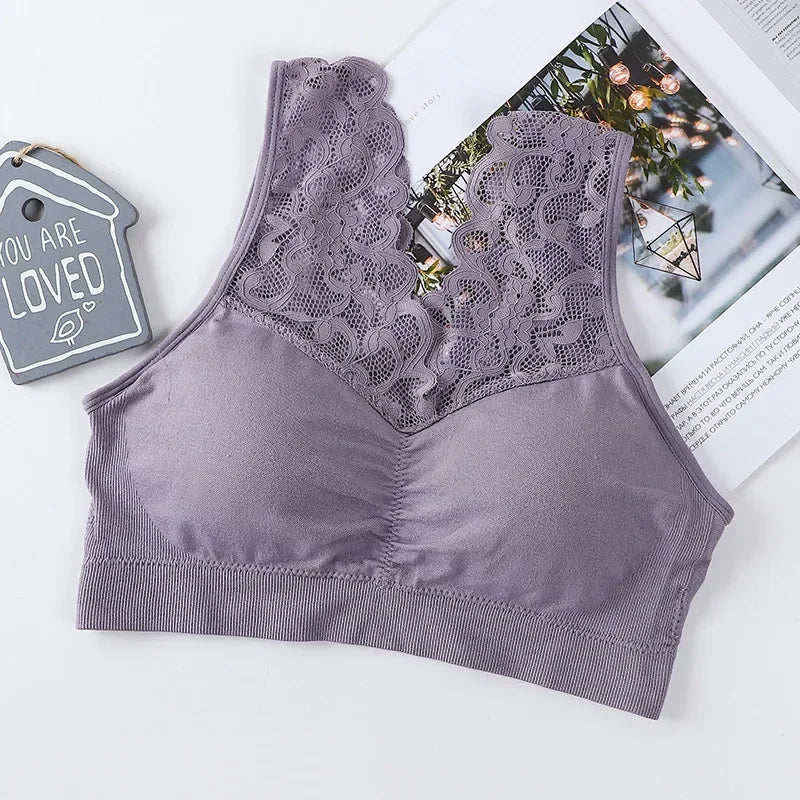 Women Bra Lace Wireless
