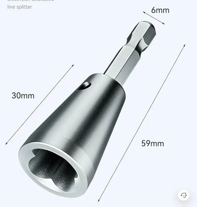 1PC Wire Twisting Tools Quickly Twister Electrician Artifact for Power Drill Drivers Twisted Connector Cable Device Multi-tool