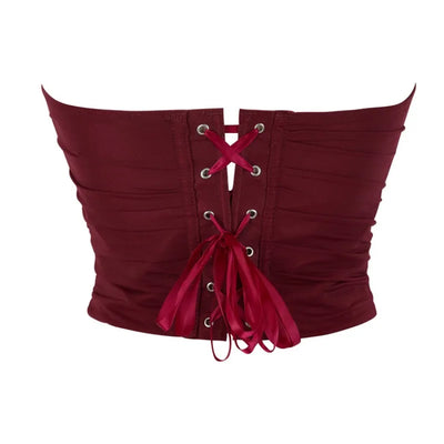 Women's Corset Crop Tops