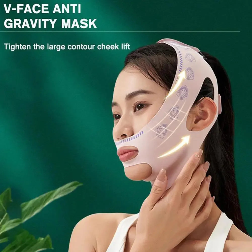 V Face Slimming Bandage Lifting Shaping Face Masks Reusable Breathable Face Sculpting Anti Wrinkle Facial Massage Bandage