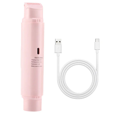 Electric Razors for Women Painless Ladies Epilator Facial Mustache Shaver Bikini Underarms Legs Trimmer Electric Hair Removal