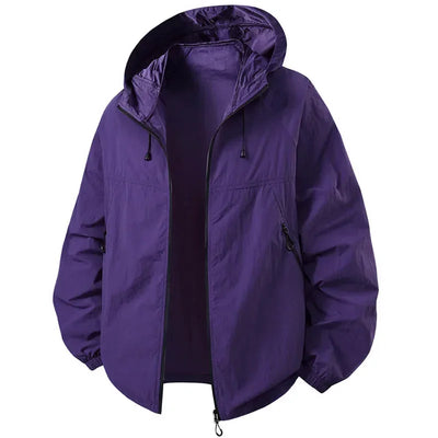 New Summer Camping Hiking Jackets Men Fishing Cycling Hooded Gym Sports Running Coats Outdoor Sun-Protective Thin Jackets Women