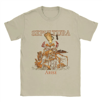 Oversized T Shirt Summer Sepultura Roots Fashion T-Shirts  Cotton Tshirt for Men's Y2K Classic Design Short Sleeve Tees