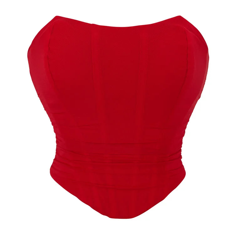 Women's Corset Crop Tops