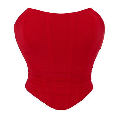 Women's Corset Crop Tops