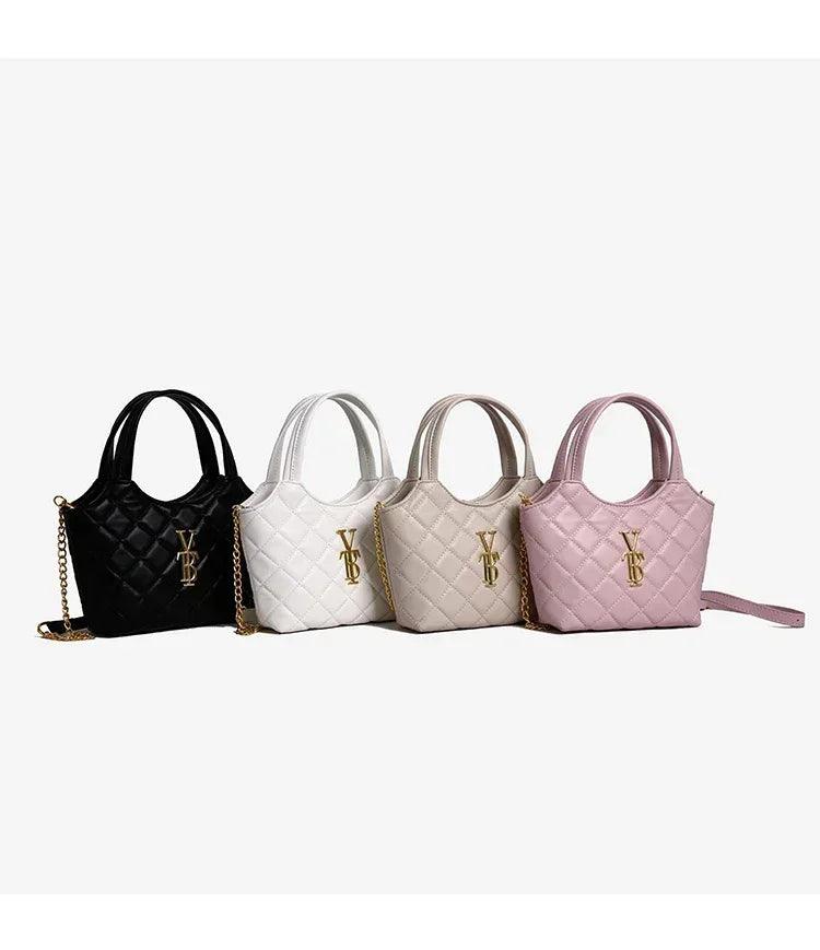 Elegant handbag for women leather material popular classic shoulder strap by famous designer luxury brand durable