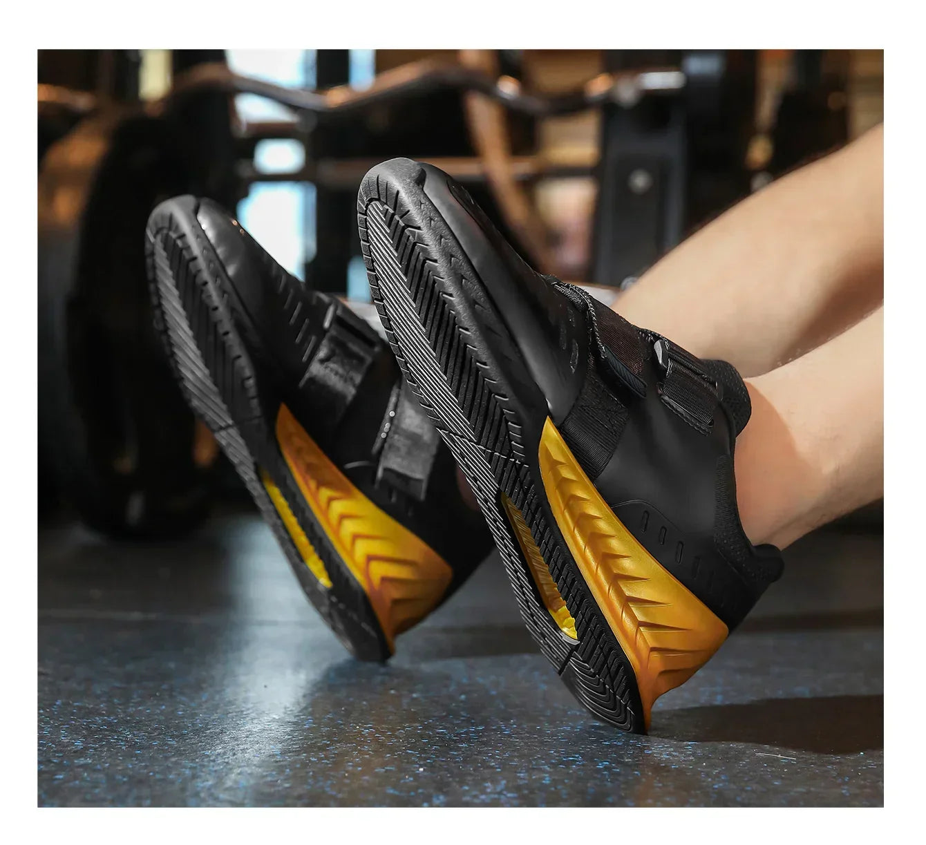 Athlete Athletic Shoes Indoor Comprehensive Training Shoes Weightlifting Shoes Stretch Hard Pull Deep Squat Shoes Breathable Men