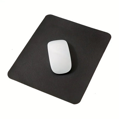 Small PU Mouse Pad Non-Slip Gaming Desktop Mouse Pad Waterproof Anti-Scratch Easy To Clean Mat For PC Laptop Desktop Computer