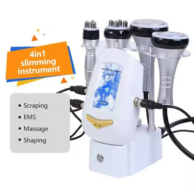 40K Cavitation Machine 4-1 Ultrasonic RF Body Shaping Lose Weight Multipolar Slimming Facial Skin Tightening Lifting Device