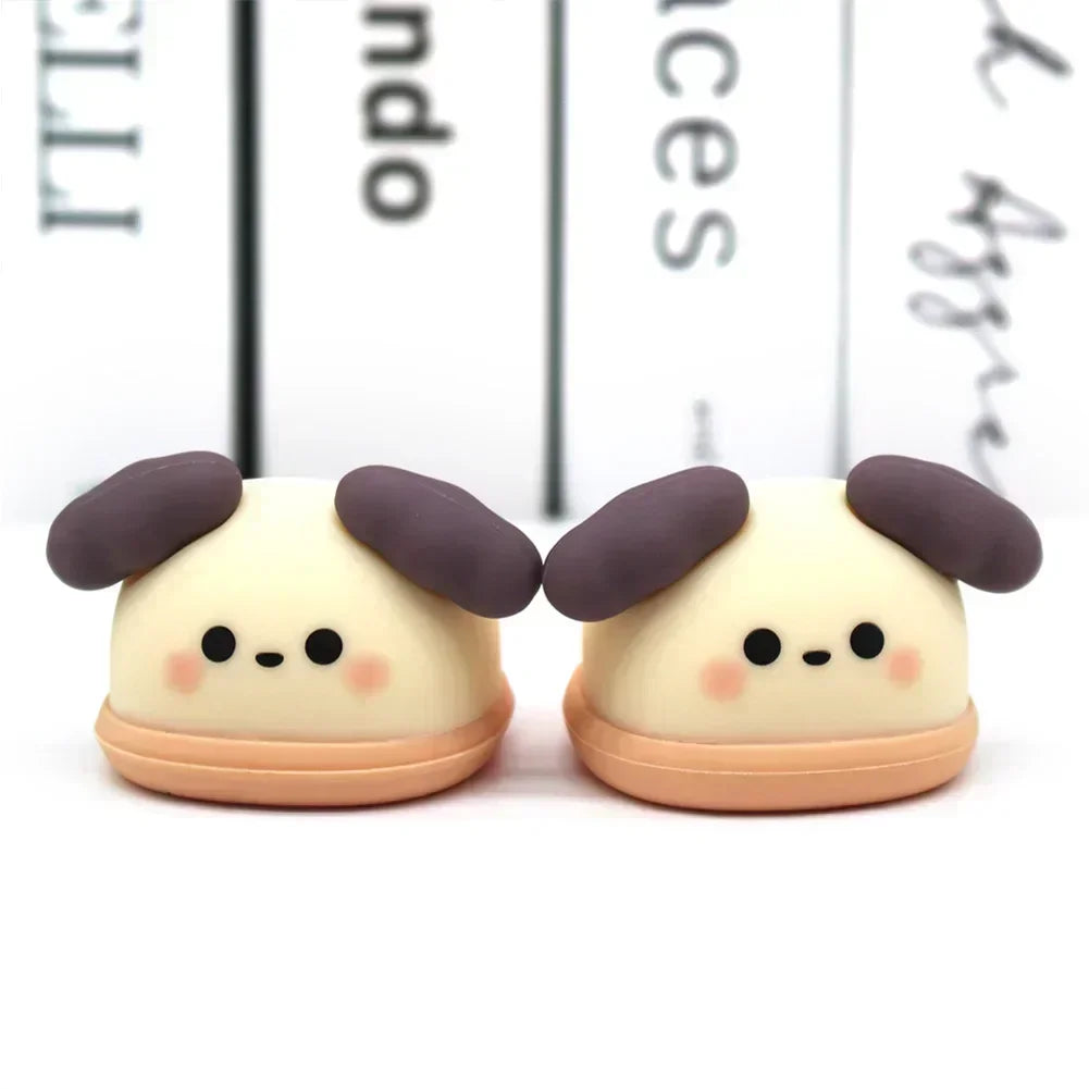 Labubu Shoes for 15/17cm Dolls Cute Animal Slippers Macaron Color Versatile Princess Shoes