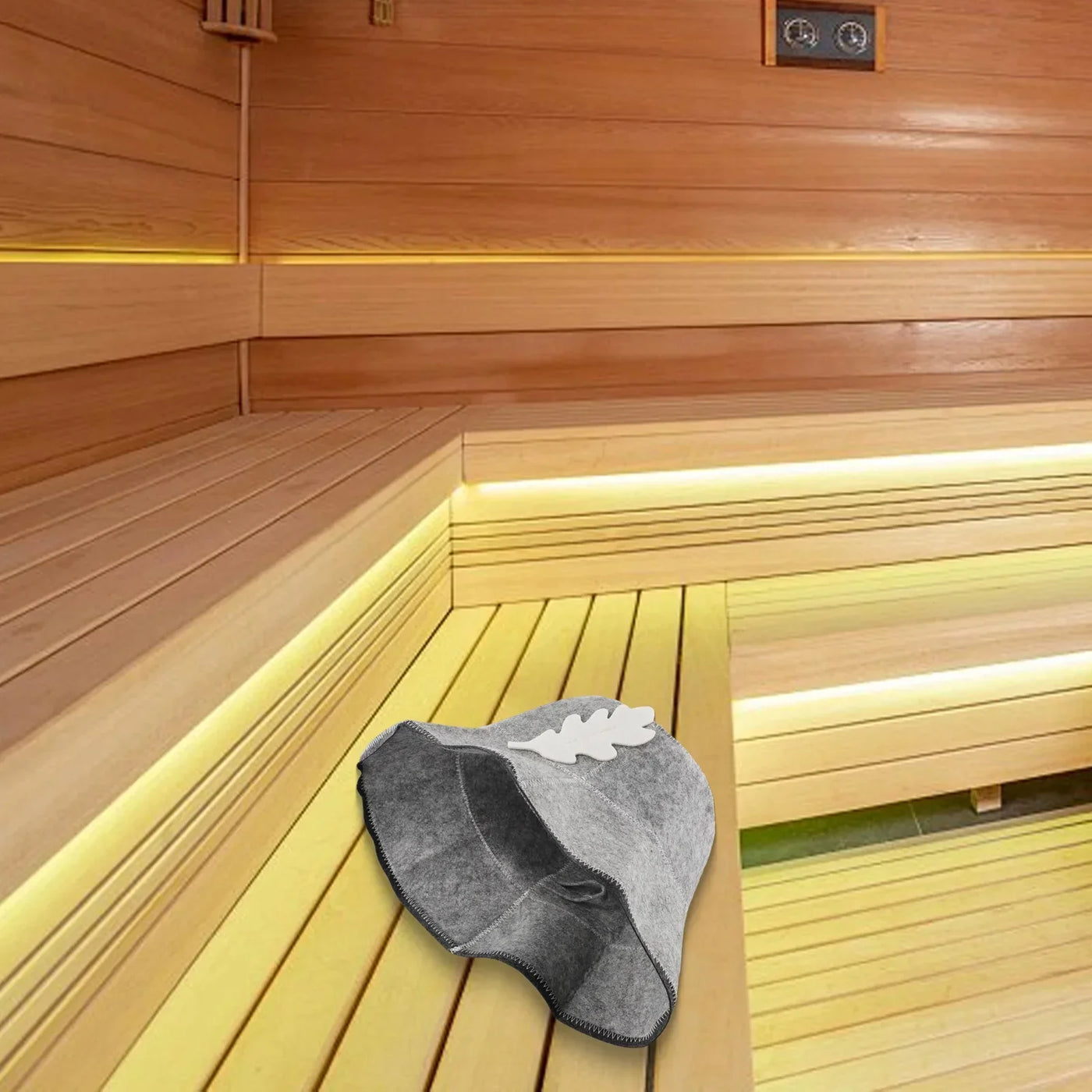 Bath House Kit Fisherman Felt Sauna Hat Fisherman Felt Sauna Hat Free Water Absorption Long Lasting Performance