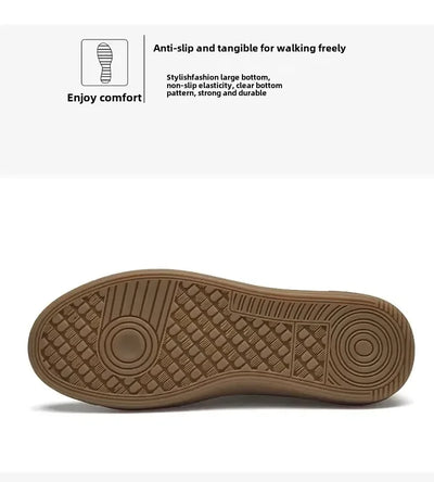 Summer New Fashion Casual Leather Shoes Lace-up Comfortable Men's Oxford Shoes Outdoor Soft Dress Shoes Non-slip Sports Shoes