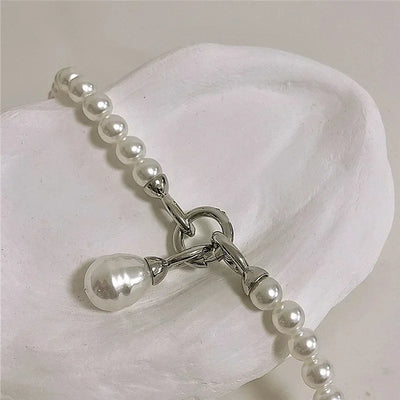 Korean Statement  Long Pearls Beads Belts For Women can wear as Bodychain or as Necklace